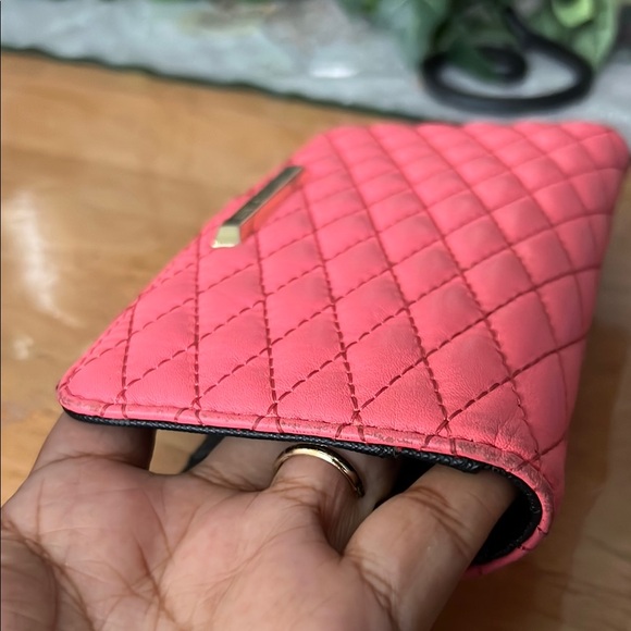 Rebecca Minkoff Ava zip Quilted Leather Wallet - Picture 8 of 9